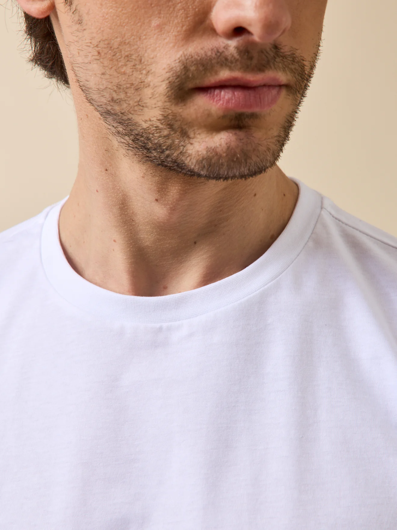 Einfarbiges Herren T-Shirt aus Bio-Baumwolle - Image 3