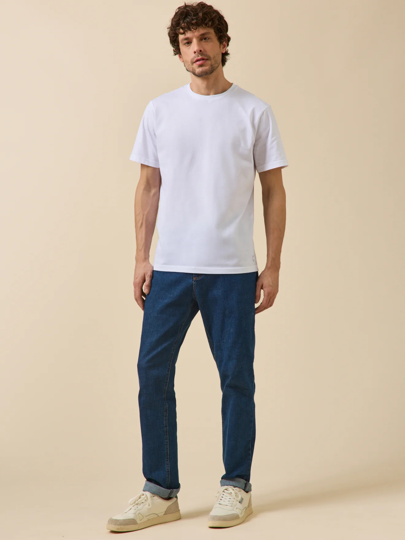 Einfarbiges Herren T-Shirt aus Bio-Baumwolle - Image 5