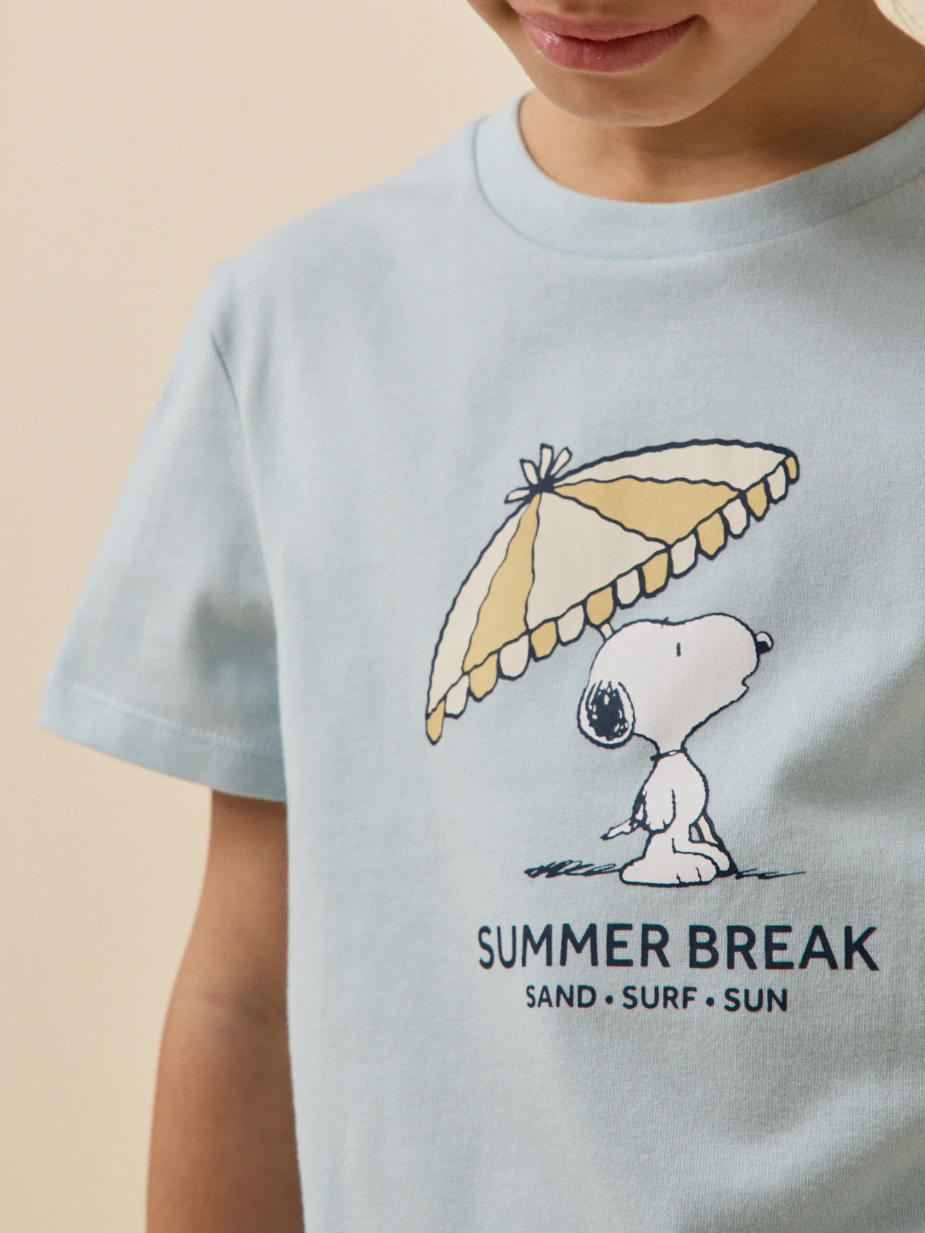 Kinder T-Shirt Cyrillus x PEANUTS(TM) – Snoopy Kollektion - Image 3