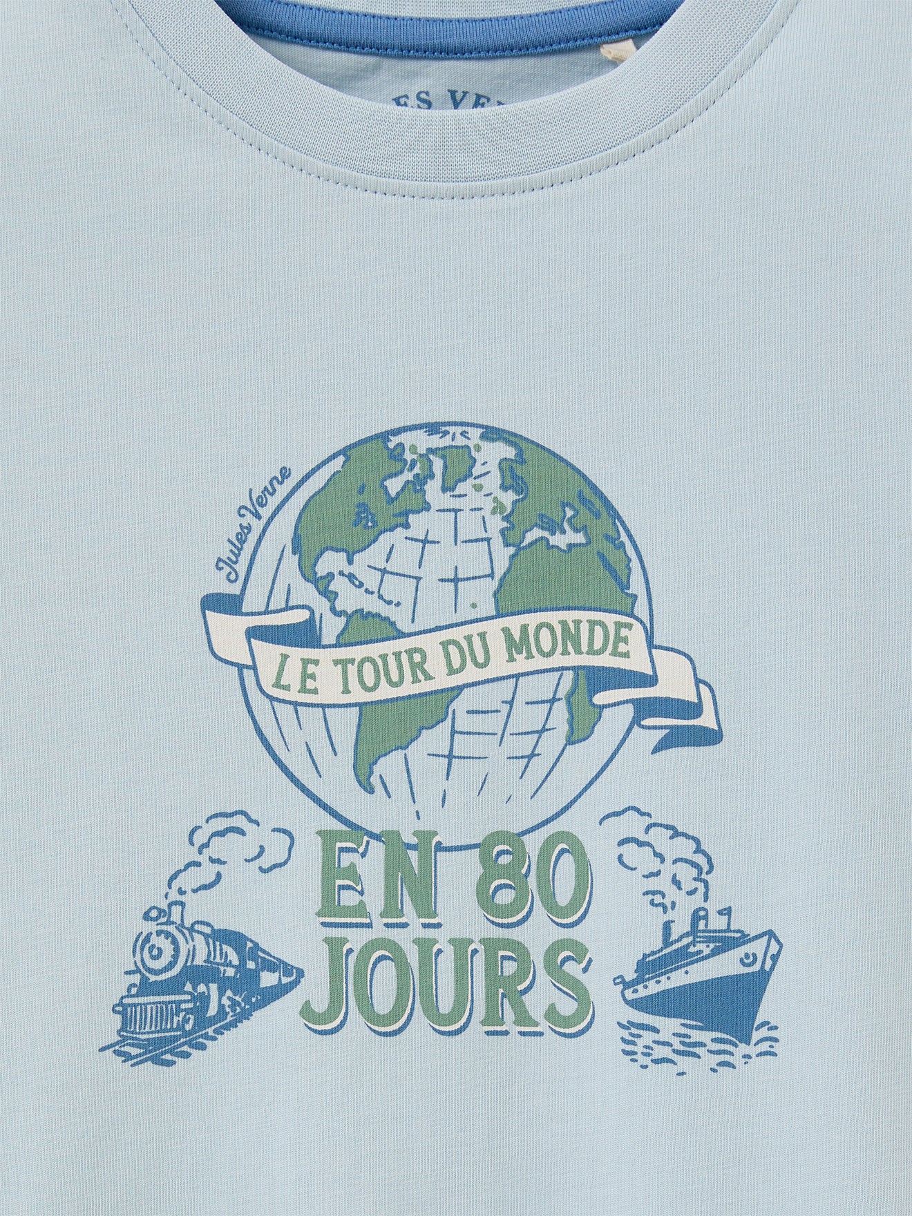 Kinder T-Shirt aus der Jules Verne Kollektion – Bio-Baumwolle - Image 2