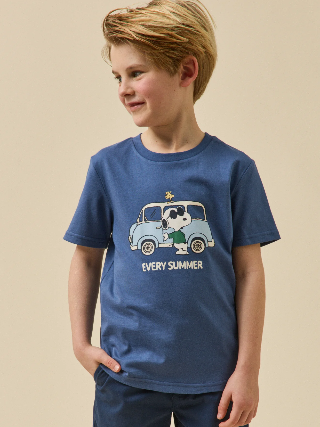 Kinder T-Shirt Cyrillus X PEANUTS™ – Snoopy-Kollektion
