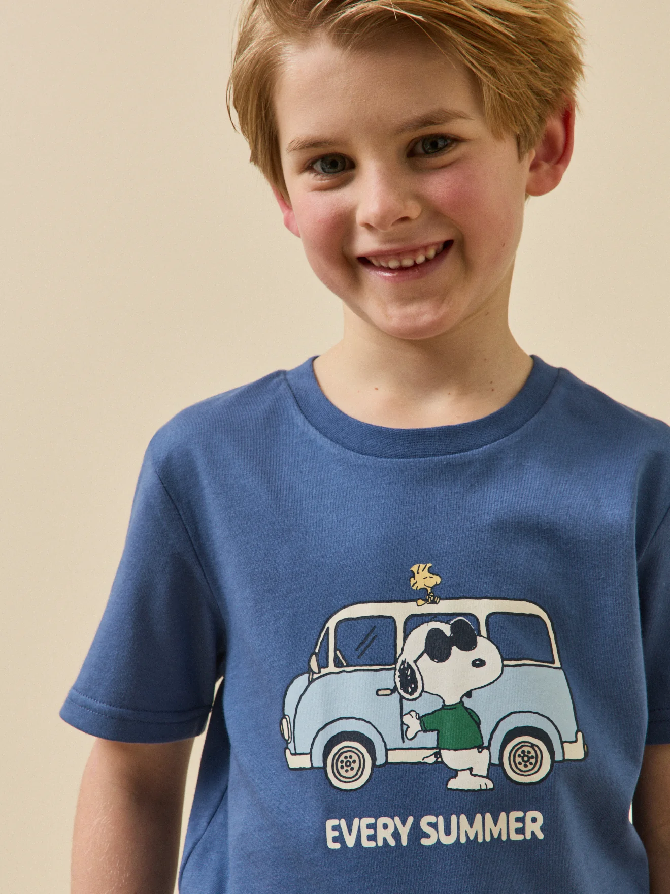 Kinder T-Shirt Cyrillus X PEANUTS™ – Snoopy-Kollektion - Image 3