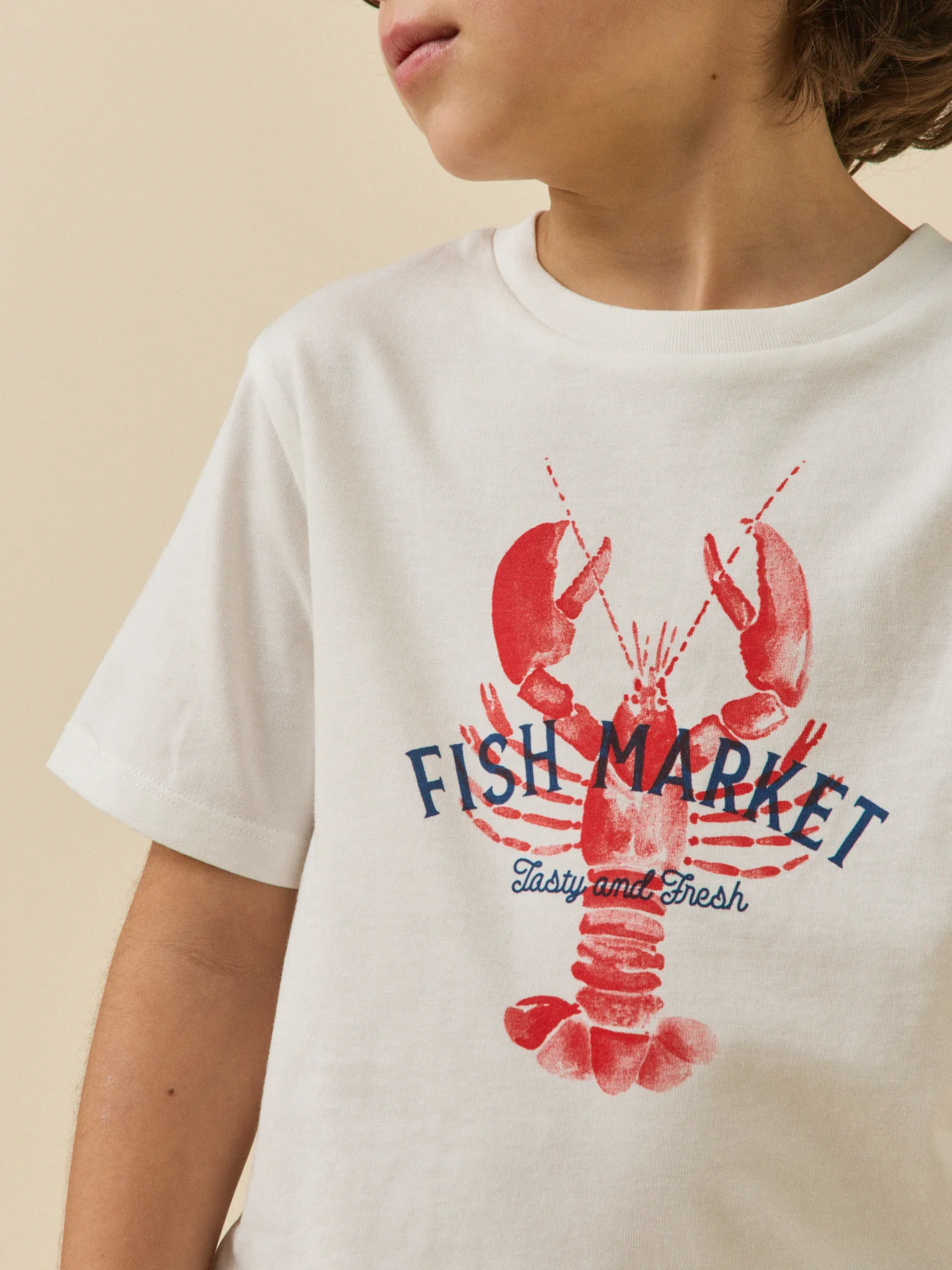 Jungen T-Shirt « Homard » – Bio-Baumwolle - Image 3