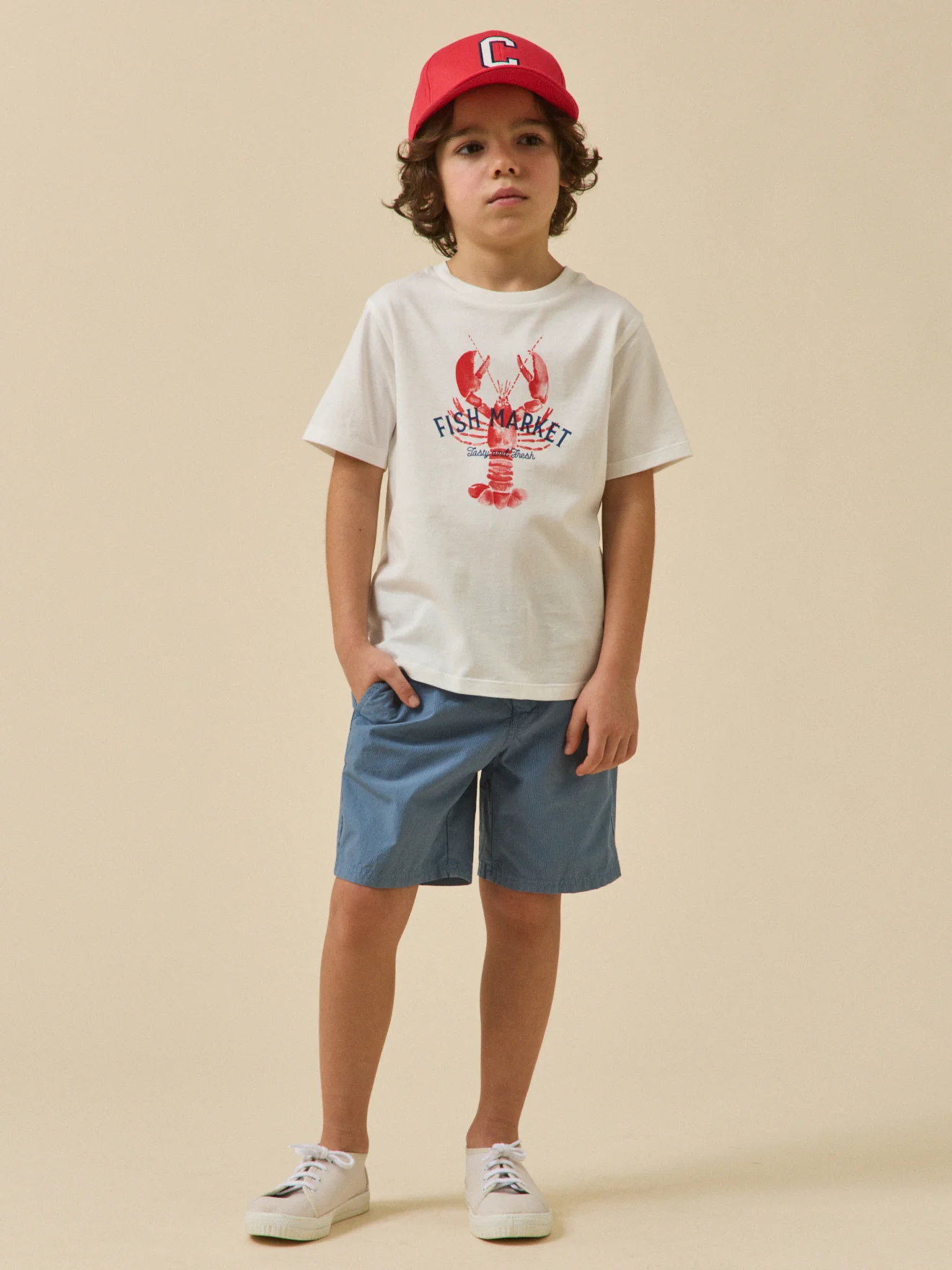 Jungen T-Shirt « Homard » – Bio-Baumwolle - Image 4