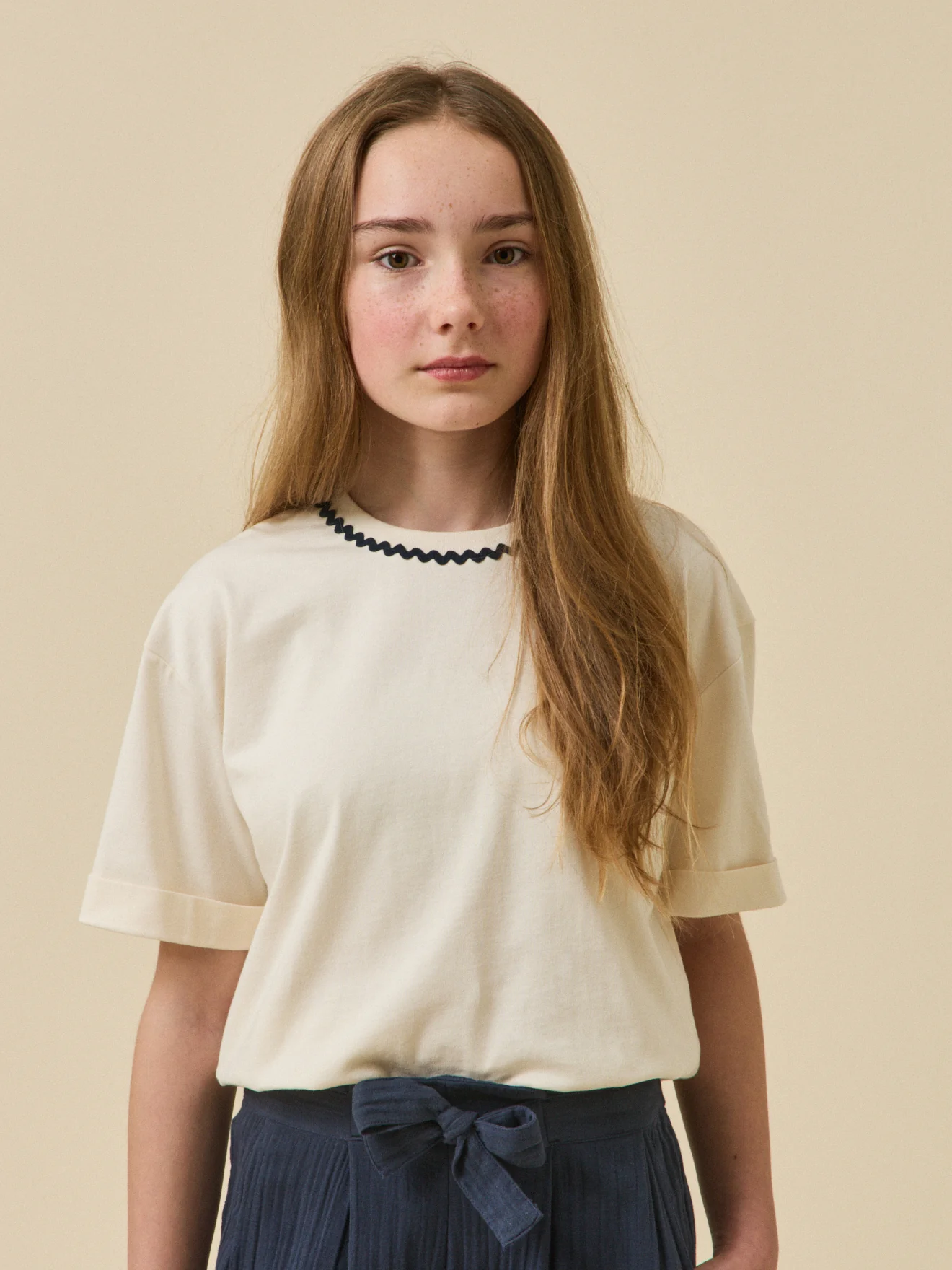 Mädchen T-Shirt aus Bio-Baumwolle – Kollektion « Junior » - Image 2