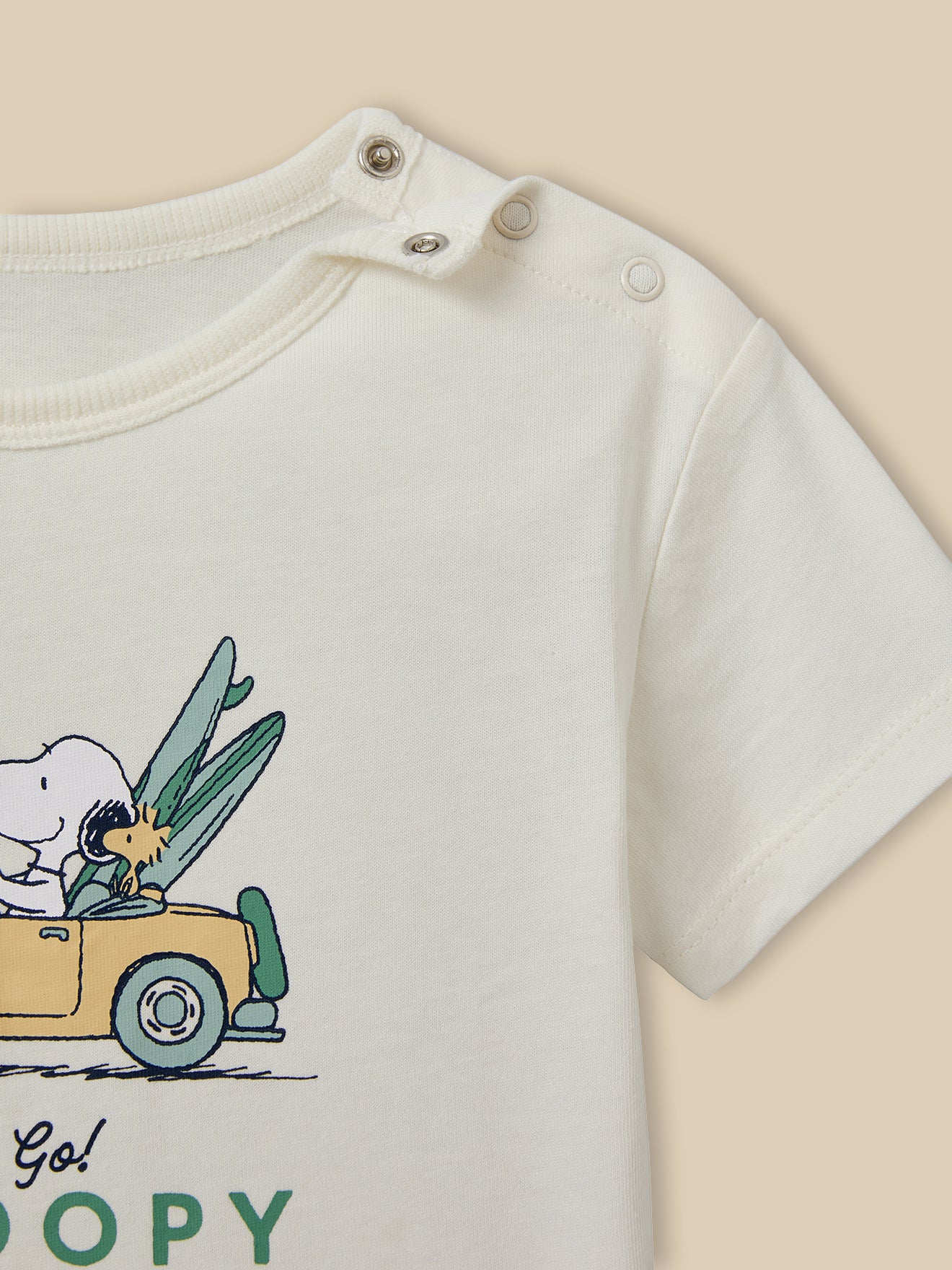 Baby T-Shirt Cyrillus x PEANUTS(TM) – Snoopy Kollektion - Image 2