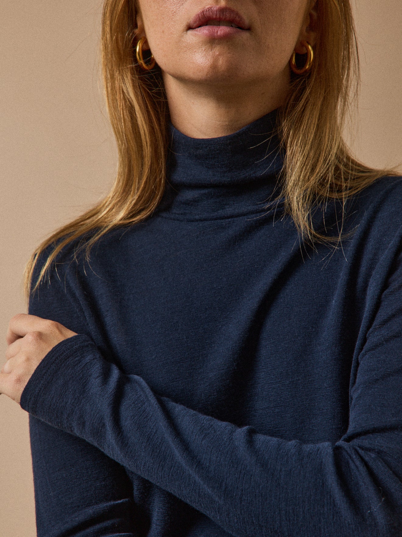 Damenpullover mit Unterpulli aus Jersey-Wolle - Image 3