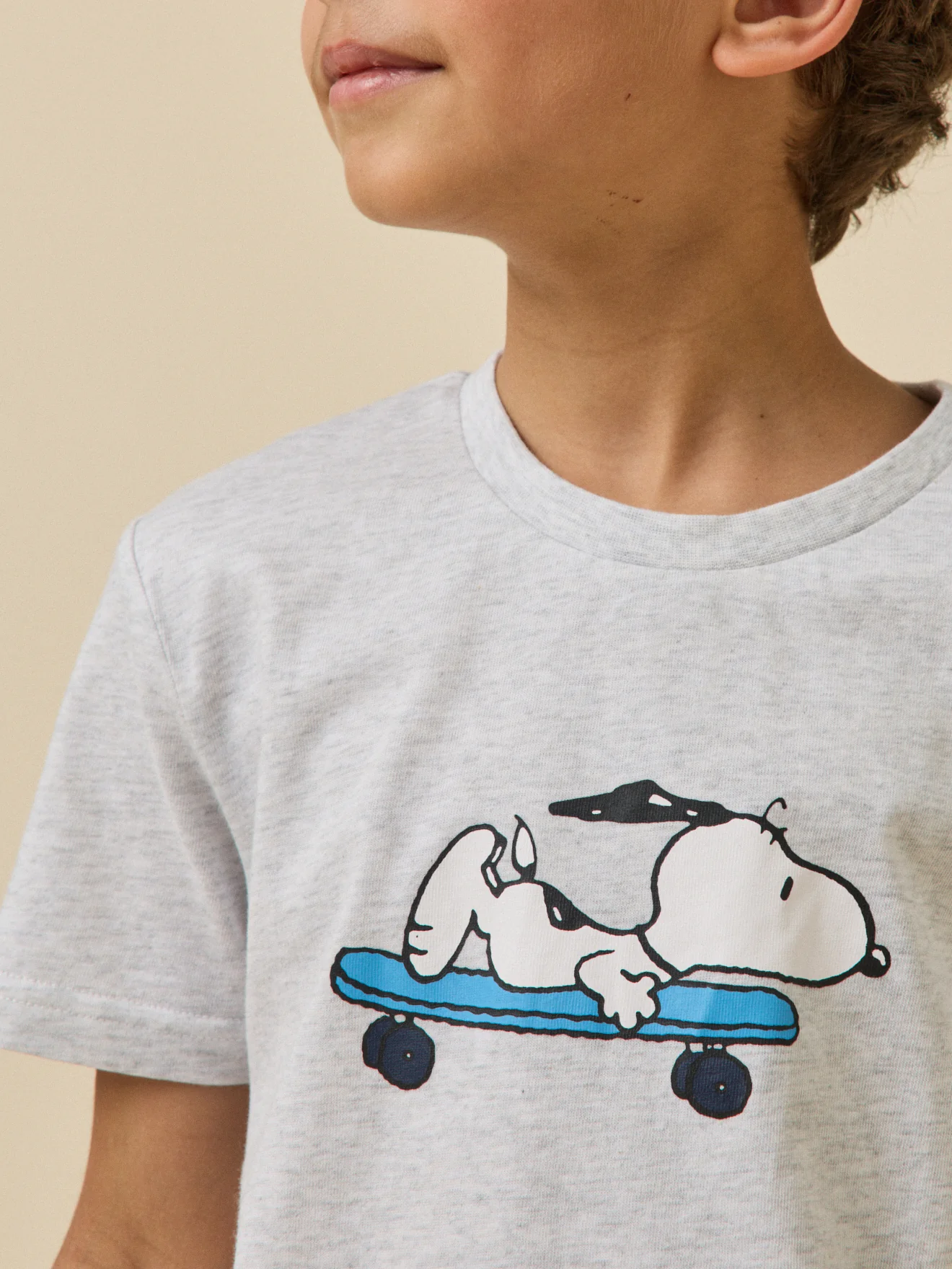 Kinder T-Shirt Cyrillus x PEANUTS(TM) – Snoopy Kollektion - Image 3