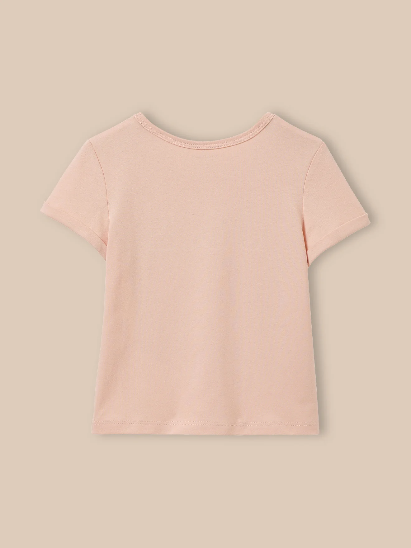 Mädchen T-Shirt mit Schriftzug aus Liberty®-Stoff – Bio-Baumwolle - Image 2