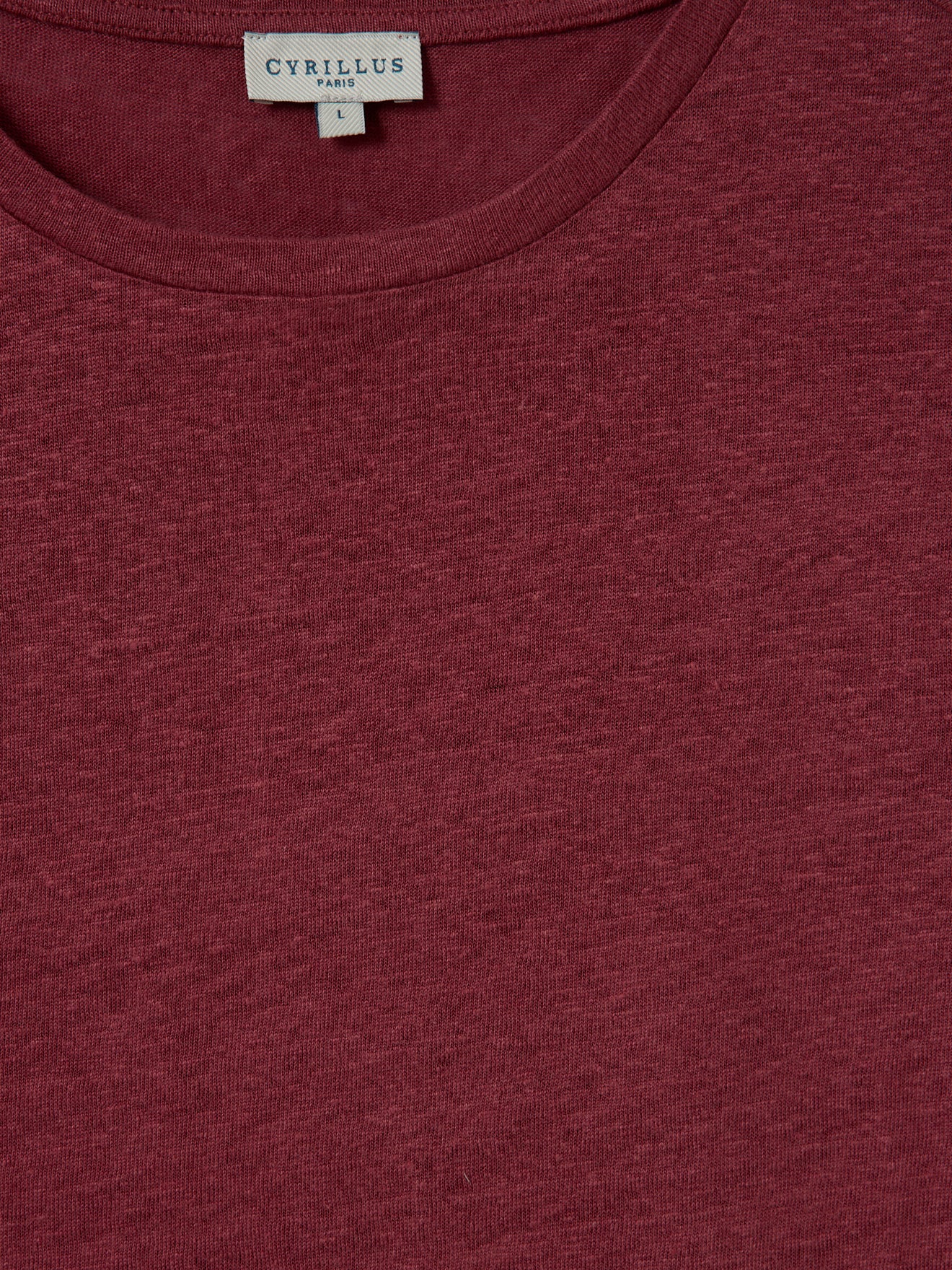Herren T-Shirt aus Leinen mit rundem Halsausschnitt - Image 2
