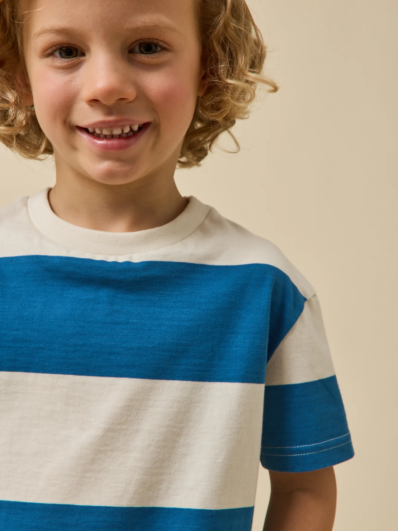 Jungen-T-Shirt mit Streifen – Bio-Baumwolle - Image 3