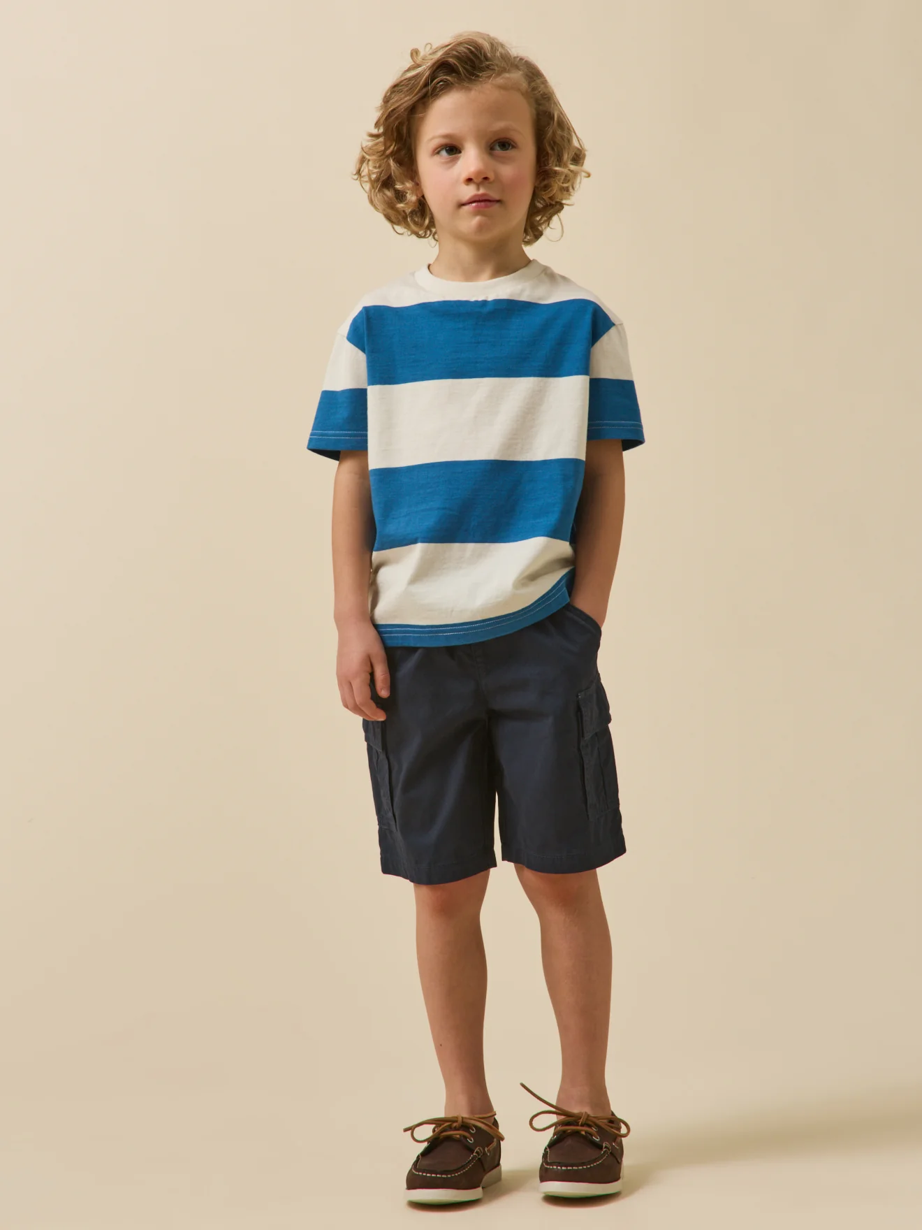 Jungen-T-Shirt mit Streifen – Bio-Baumwolle - Image 4
