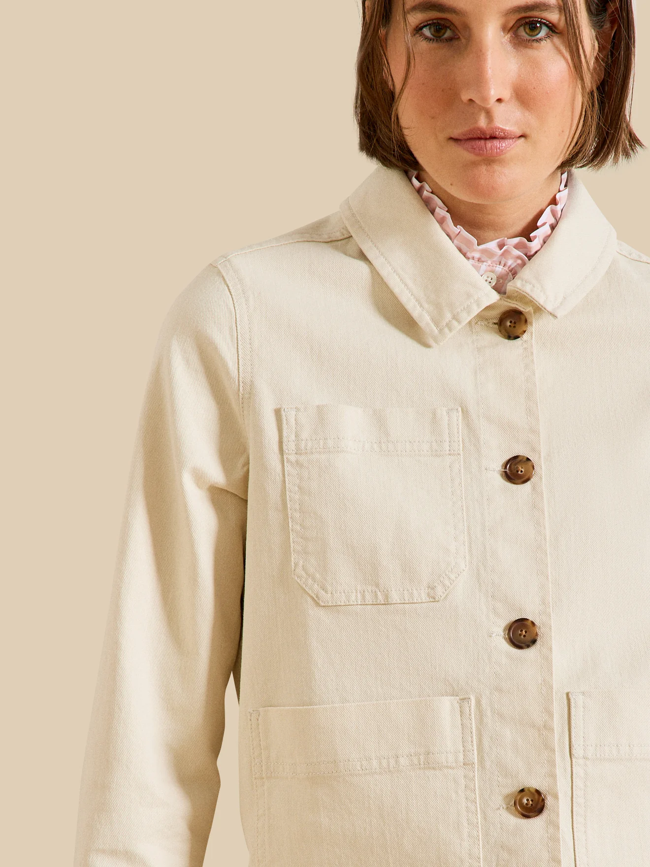 Damen-Jeansjacke aus Bio-Baumwolle - Image 5