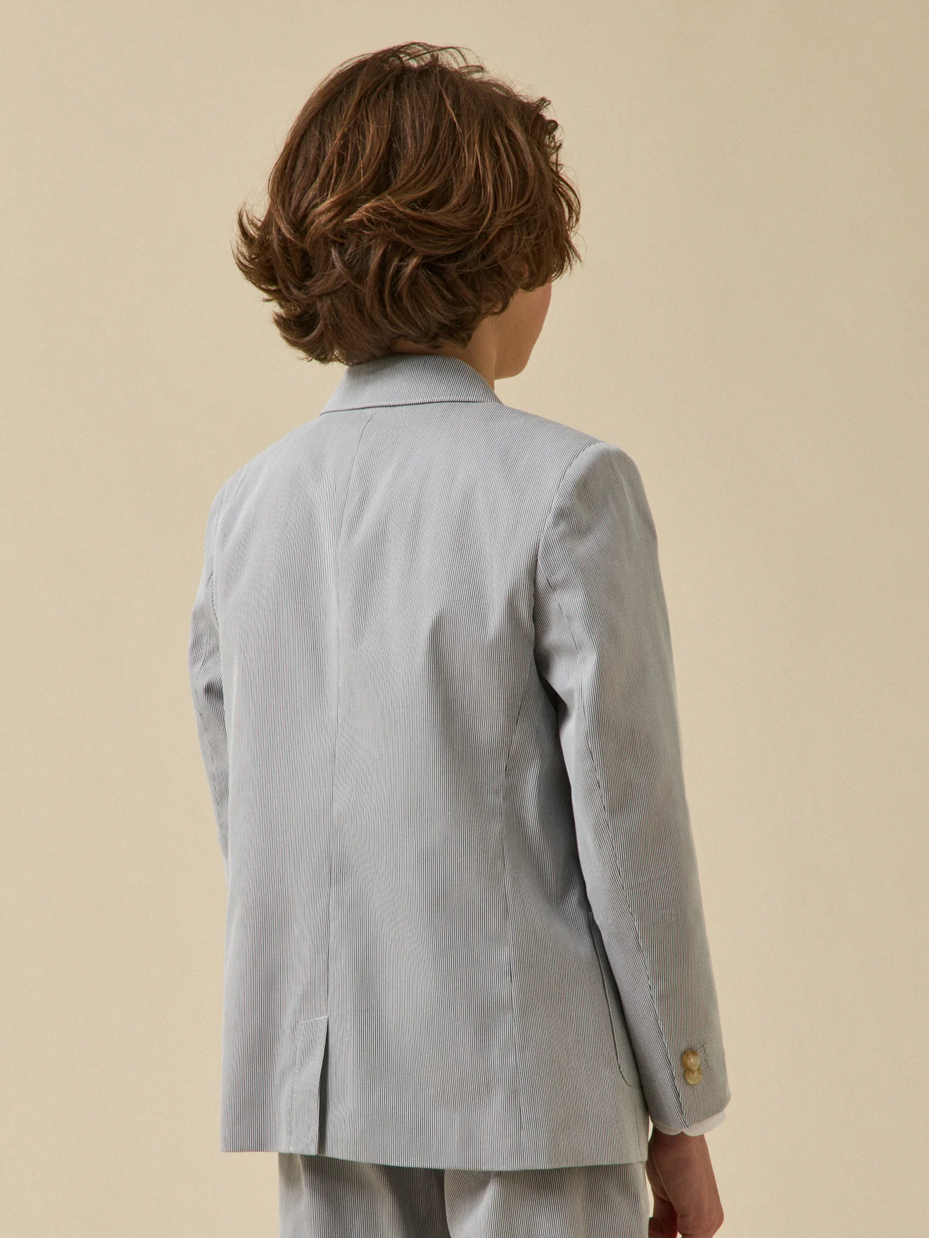 Jungen-Anzugjacke mit Streifen – Kollektion für Festtage und Hochzeiten - Image 11