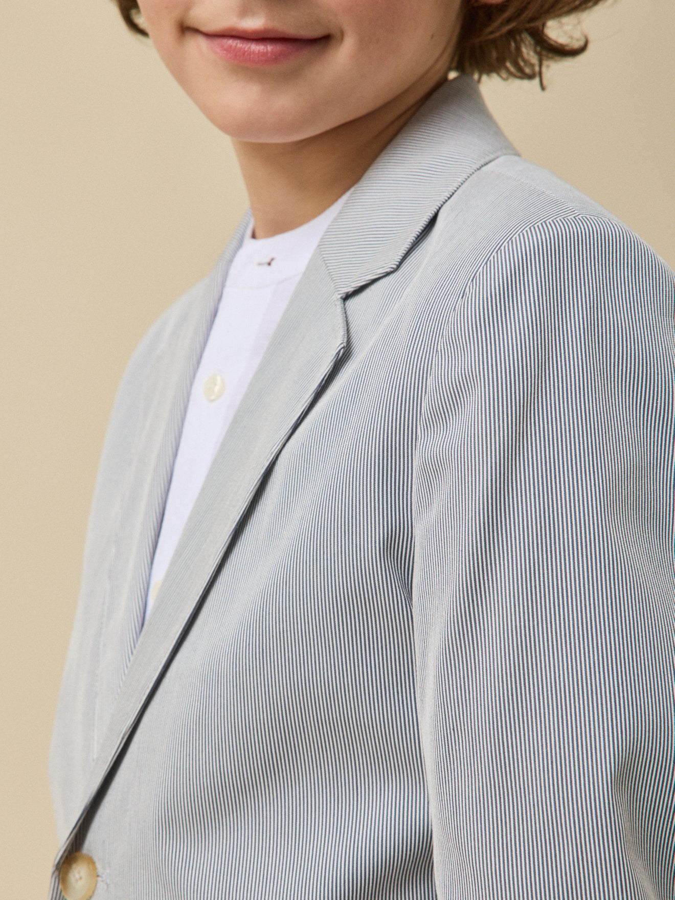 Jungen-Anzugjacke mit Streifen – Kollektion für Festtage und Hochzeiten - Image 17