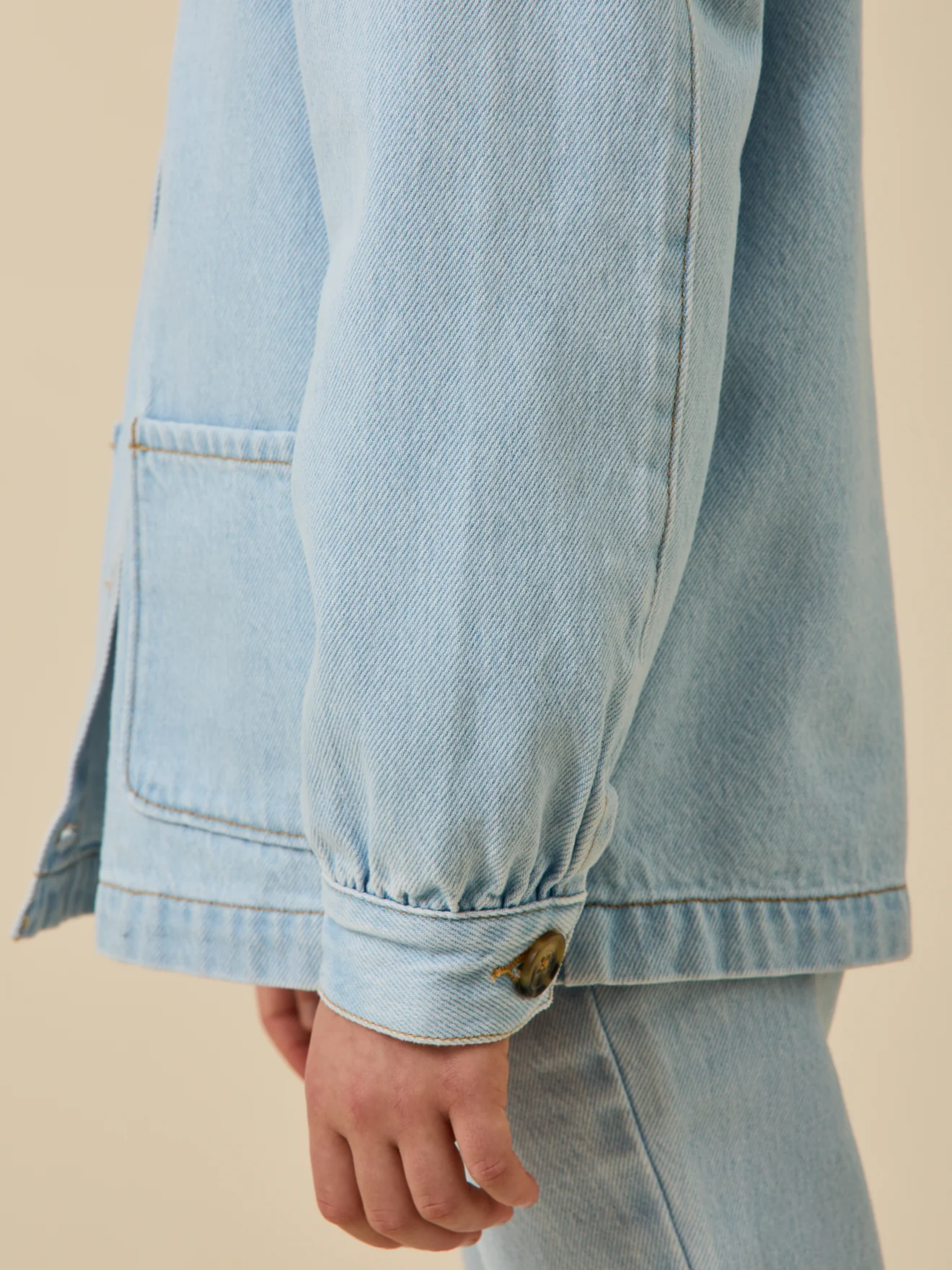 Mädchen-Jeansjacke im « Worker »-Look - Image 5