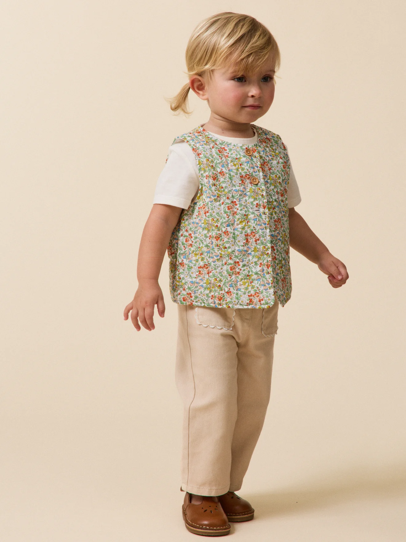 Jacke aus Liberty-Stoff, Baby - Image 5